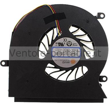 Ventola Di Raffreddamento CPU Per MSI GL65, GE65, GP65, WE65, Modello PABD07012SH N425, DC5V 1A, Ricambio Originale Compatibile