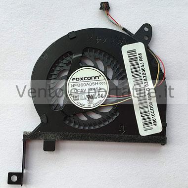 Ventola CPU Con Dissipatore Per HP G60-125NR - 3 Pin - Usata Funzionante