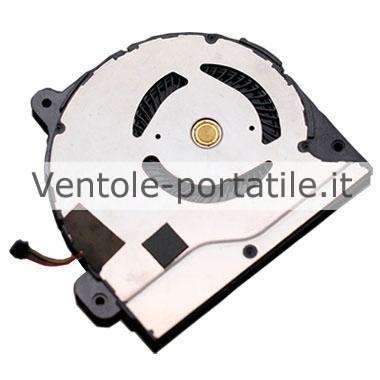 Ventola Di Raffreddamento CPU VoltaGuru Per Asus - Compatibile Con Modelli NS85C70, K3704VA, X1505ZA, Ecc. (13NB0WQ0T01021, 5V)