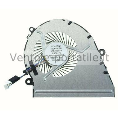 DBTLAP Portatile CPU Ventilatore Compatibili dell Latitude E6510 TCF42 CN-0TCF42 DFS601705MB0T F962 DC280007RVL Ventola di Raffreddamento