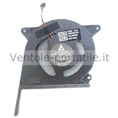 Ventola CPU Per Asus All In One – Modelli A6432, A6511, V221, V222, V241, VA241, ZN220, ZN240, ZN241 – 5V 0.4A 4Pin