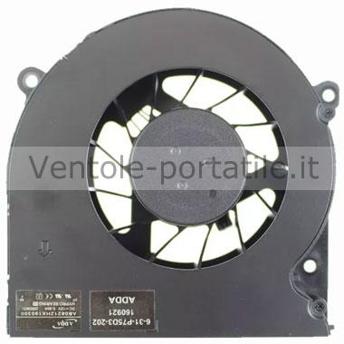 Ventola di raffreddamento per CPU portatile per Hp 15-db0015nk